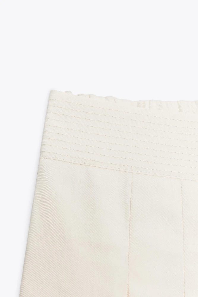 JUPE-CULOTTE MINI PLIS