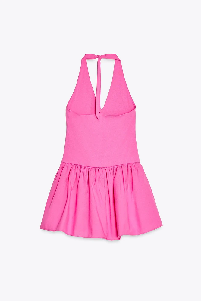 HALTER DRESS