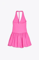 HALTER DRESS