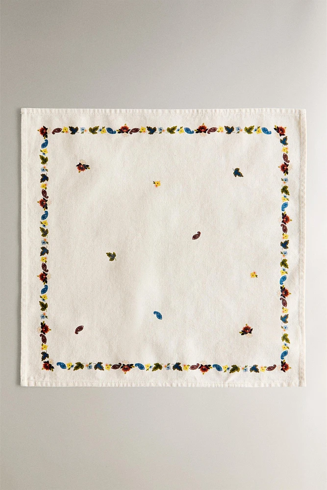 LEAF PRINT NAPKINS (SET OF 2)
