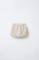 CROCHET KNIT SKIRT