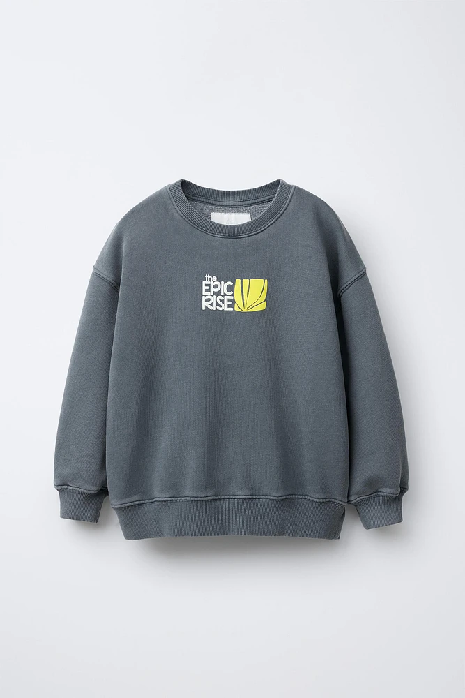 PRINTED SWEATSHIRT