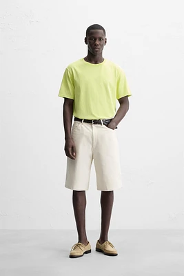 T-SHIRT REGULAR FIT DÉLAVÉ