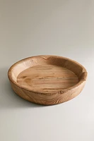DECORATIVE WOODEN BOWL