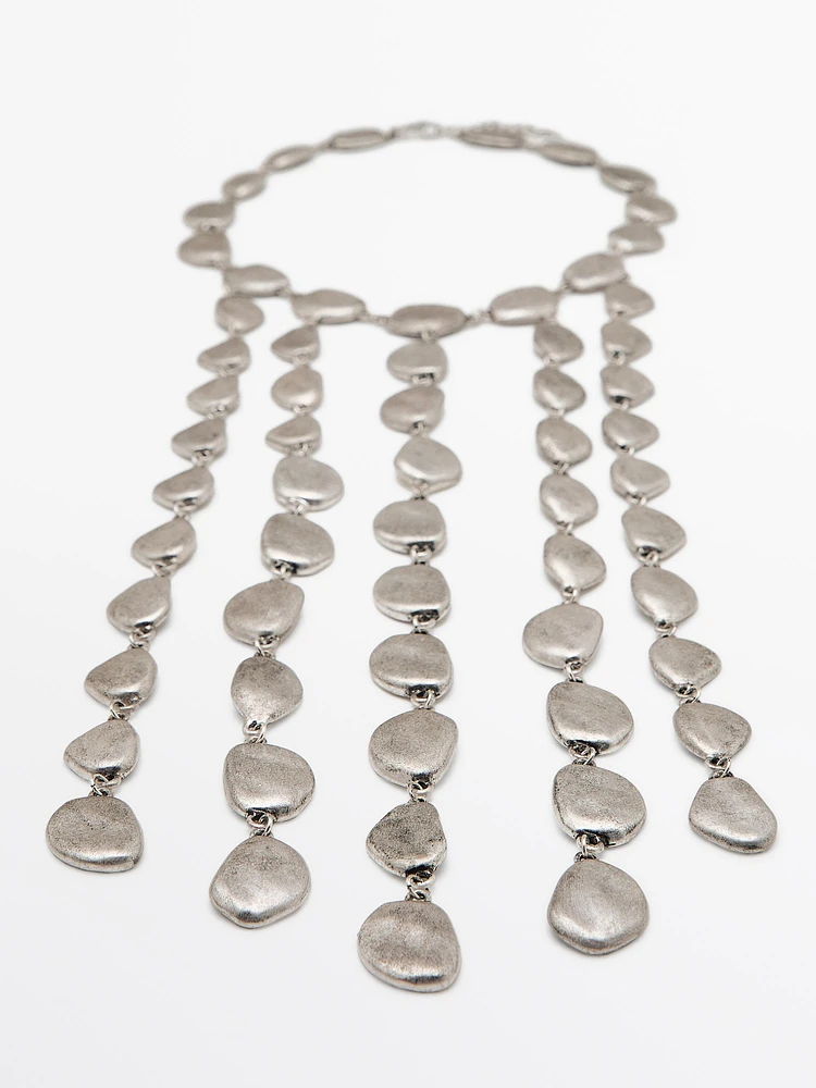 Collier effet cascade