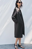ZW COLLECTION LINEN FROCK COAT