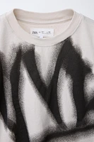 GRAFFITI PRINT T-SHIRT