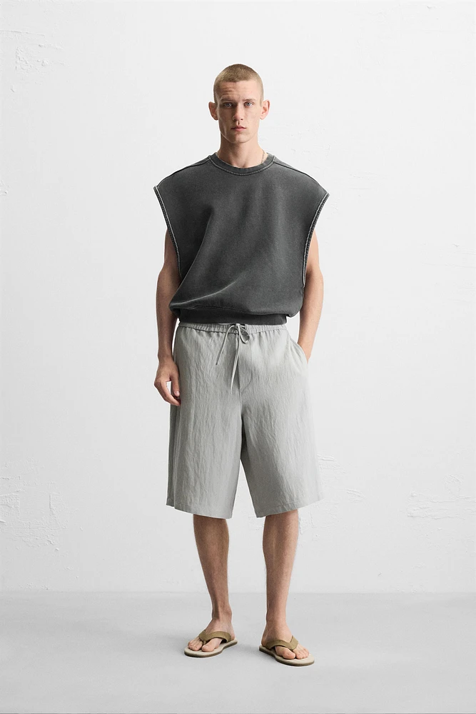 FLOWY WIDE FIT SHORTS