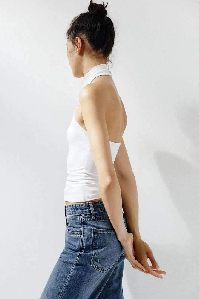 TOP HALTER POLYAMIDE