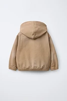 CANVAS HOODED JACKET