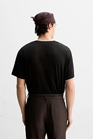 COTTON - LINEN T-SHIRT