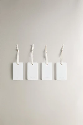 SET OF POETIC MIND SCENTED WARDROBE BARS (SET OF 4)