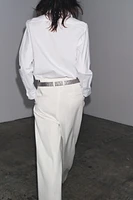 ZW COLLECTION TEXTURED WEAVE SHIRT