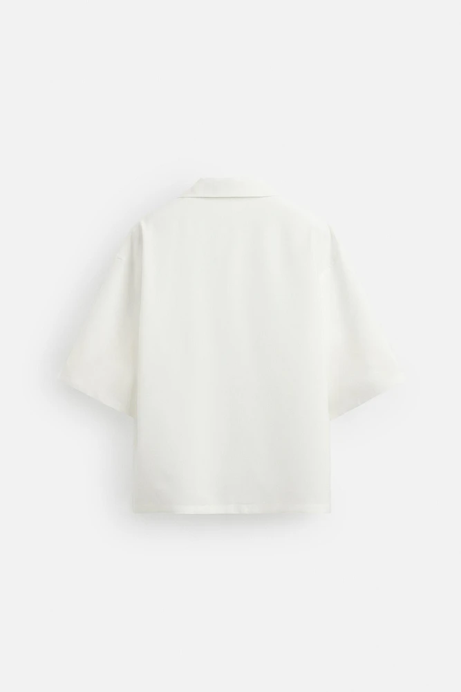 CHEMISE FLUIDE COUPE DÉCONTRACTÉE
