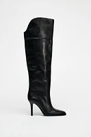 BOTTES À TALONS TIGE XL