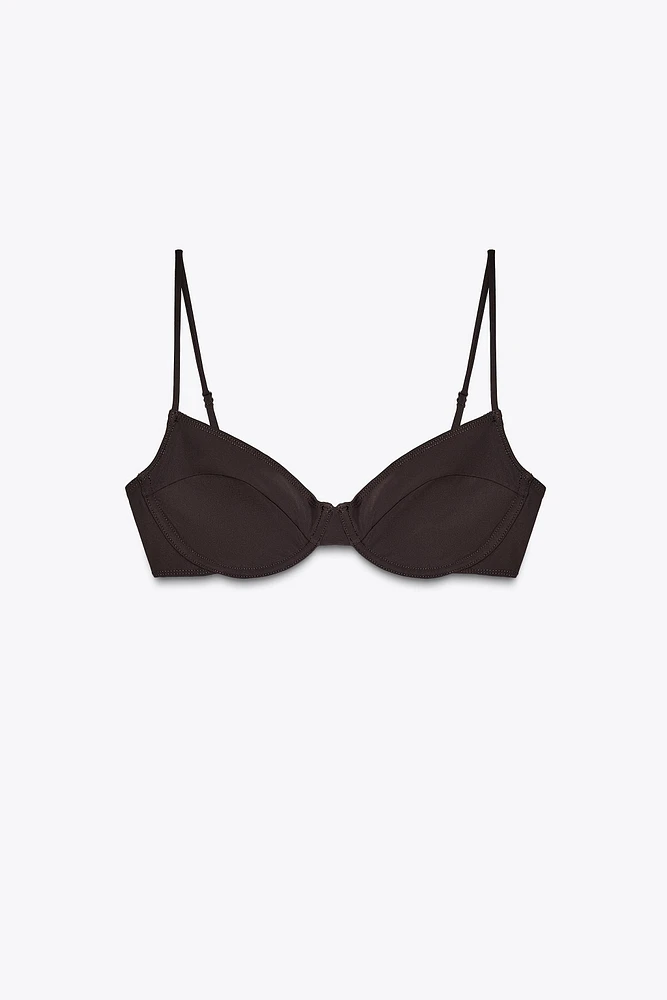 HAUT DE BIKINI À ARMATURES