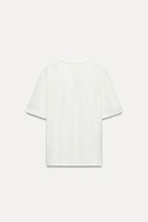 CAT T-SHIRT WITH TEXT