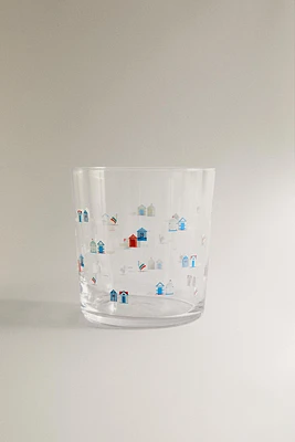 VERRE VERRE RECYCLABLE MOTIF