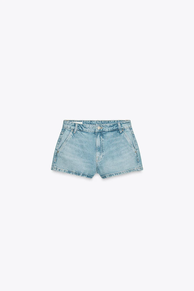 SHORT CHINO EN JEAN TRF