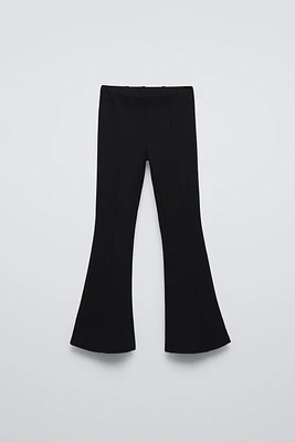 LEGGING FLARE EN MAILLE POINT DE ROME