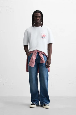 PRINTED POCKET T-SHIRT