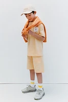 PLUSH JOGGING SHORTS