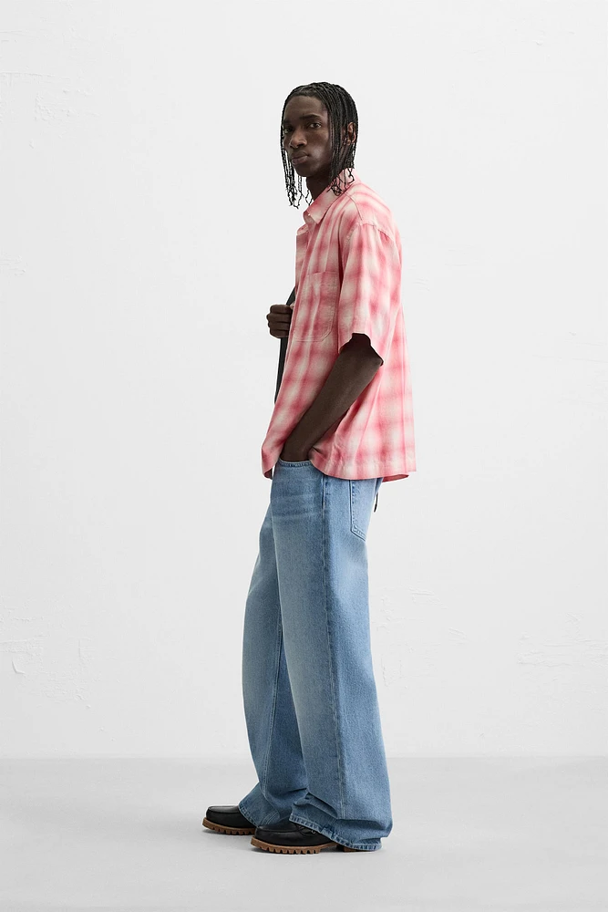 CHEMISE RELAXED FIT À CARREAUX