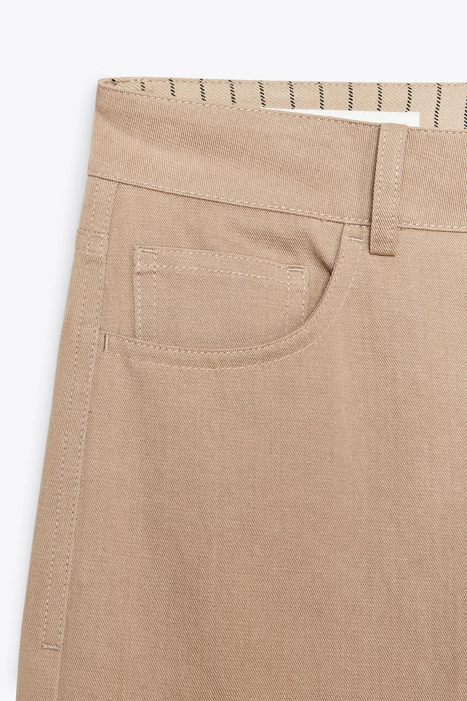 HIGH WAIST WIDE LEG PANTS
