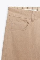 HIGH WAIST WIDE LEG PANTS