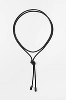 CEINTURE EN CORDON CIRCULAIRE EN CUIR