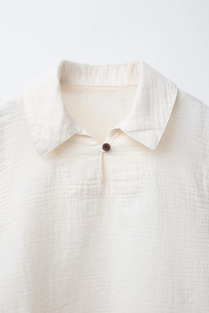 TEXTURED SHIRT