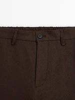 Linen co-ord trousers