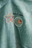 PONCHO ENFANT VELOURS ESPACE