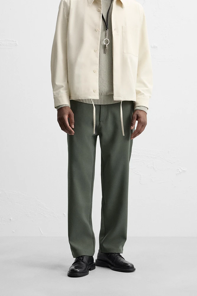 STRAIGHT FIT PANTS