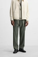 STRAIGHT FIT PANTS