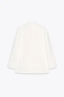 ZW COLLECTION LINEN BLEND BLAZER