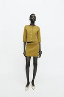 BASIC KNIT MINI SKIRT