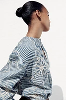 BLOUSON BOMBER STRUCTURÉ