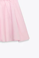 POPLIN BOW TOP