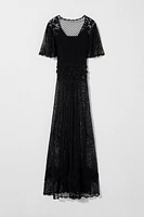 ROBE EN MAILLE CROCHET KATE MOSS X ZARA