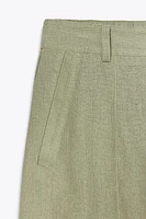PANTALON DE JOGGING AVEC LIN