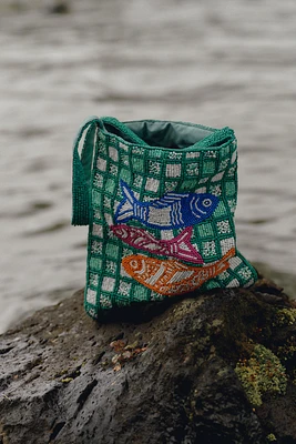 MINI SAC SEAU FANTAISIE POISSONS