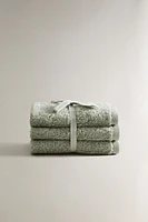 PACK OF COTTON HAND TOWELS (PACK 3)