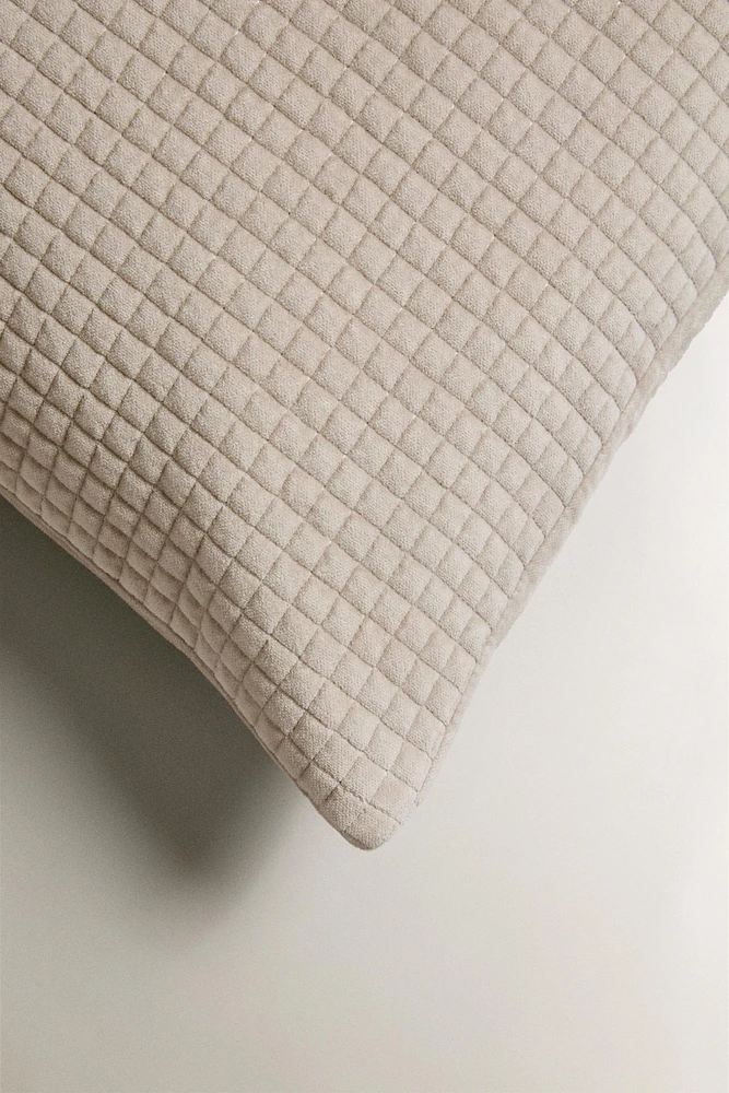 MINI SQUARE VELVET PILLOW SHAM FOR QUILT