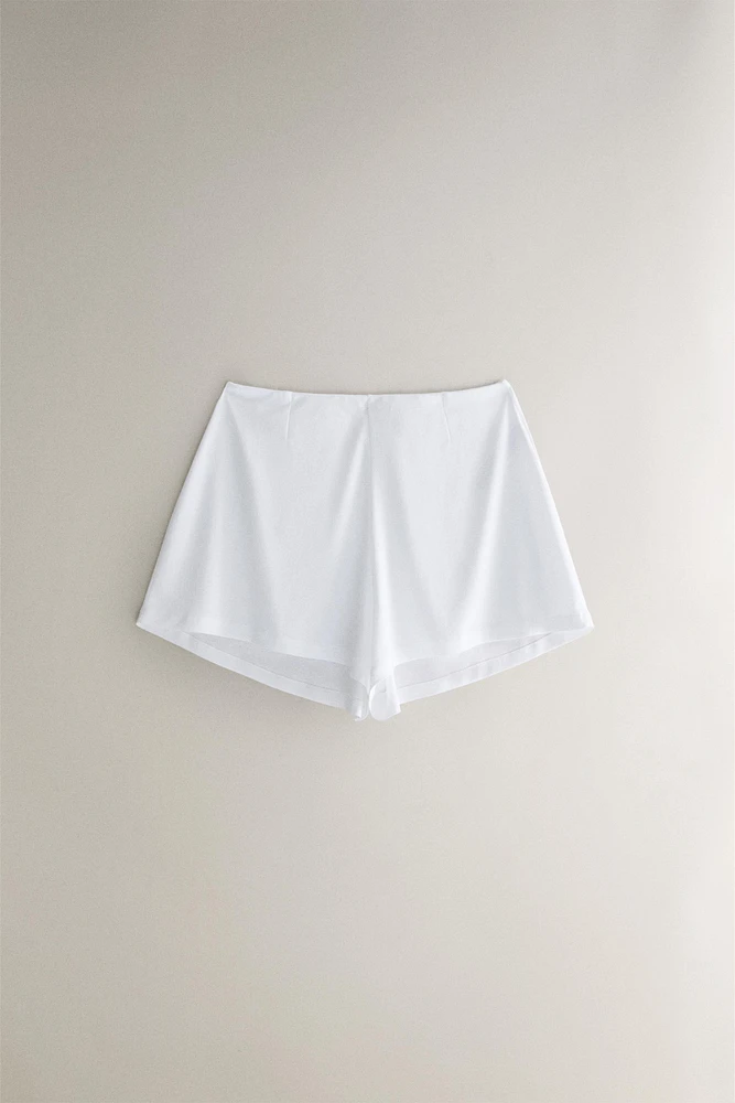 COTTON JERSEY SHORTS