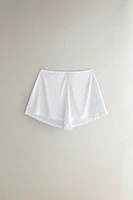 COTTON JERSEY SHORTS