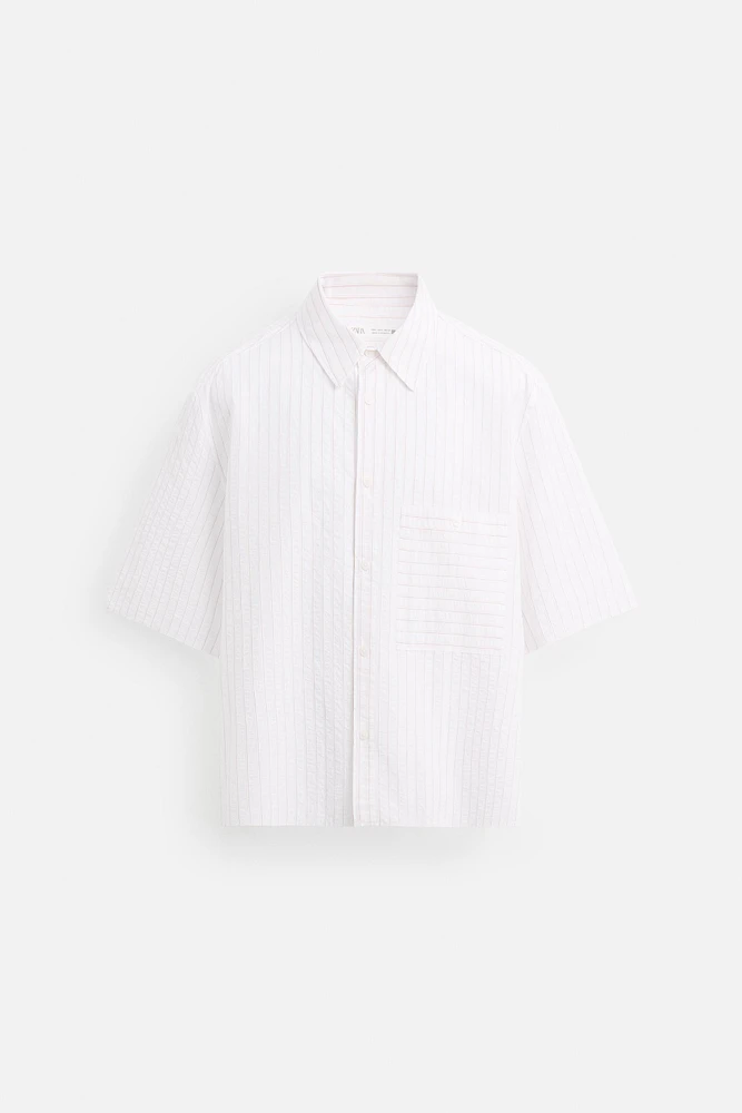 CHEMISE À RAYURES