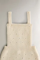 CHILDREN’S CHUNKY KNIT DUNGAREES