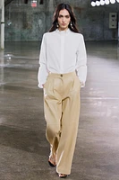 100% LEATHER BALLOON PANTS ZW COLLECTION