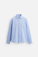 STRIPED RELAXED FIT SHIRT